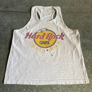 Vintage Hard Rock Cafe Costa Rica Iguana Lizard Tank Top Mens Small T-Shirt Y2K